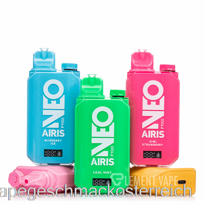 Airis Neo P9000 Einweg-Vape-Geschmack Mit Schwarzem Beeren-Eisgeschmack